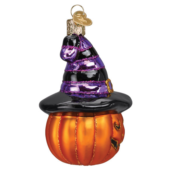 Witch Pumpkin Ornament - Southlake Paws