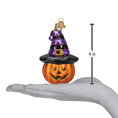 Load image into Gallery viewer, Witch Pumpkin Ornament - Southlake Paws
