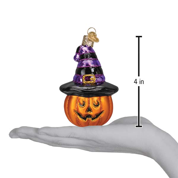 Witch Pumpkin Ornament - Southlake Paws