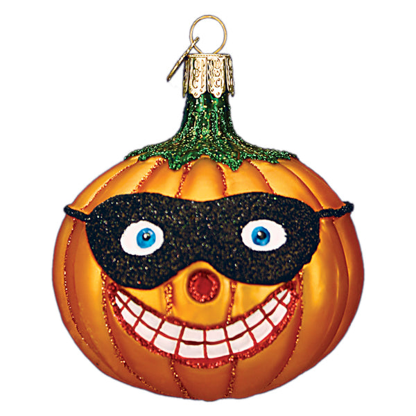 Masked Jolly Jack O'lantern Ornament - Southlake Paws
