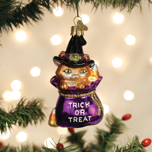 Trick-or-treat Kitty Ornament - Southlake Paws