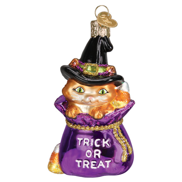 Trick-or-treat Kitty Ornament - Southlake Paws