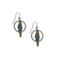 Load image into Gallery viewer, Neotropic Exotic Parrot Hoop Earrings
