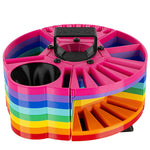 Houndabout Round Tool Caddy Rainbow by Vanity Fur