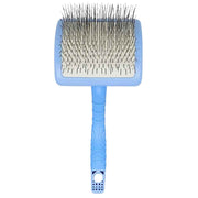 Plastic Handle Large Slicker Brush Blue by Zolitta