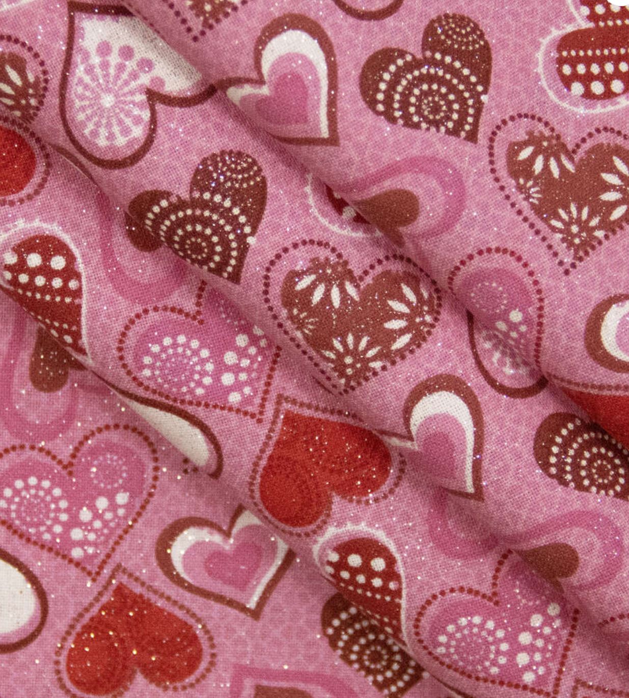 Valentine Bandana | Valentines Day Bandana | Dog Bandana | Pink Sparkle - Southlake Paws