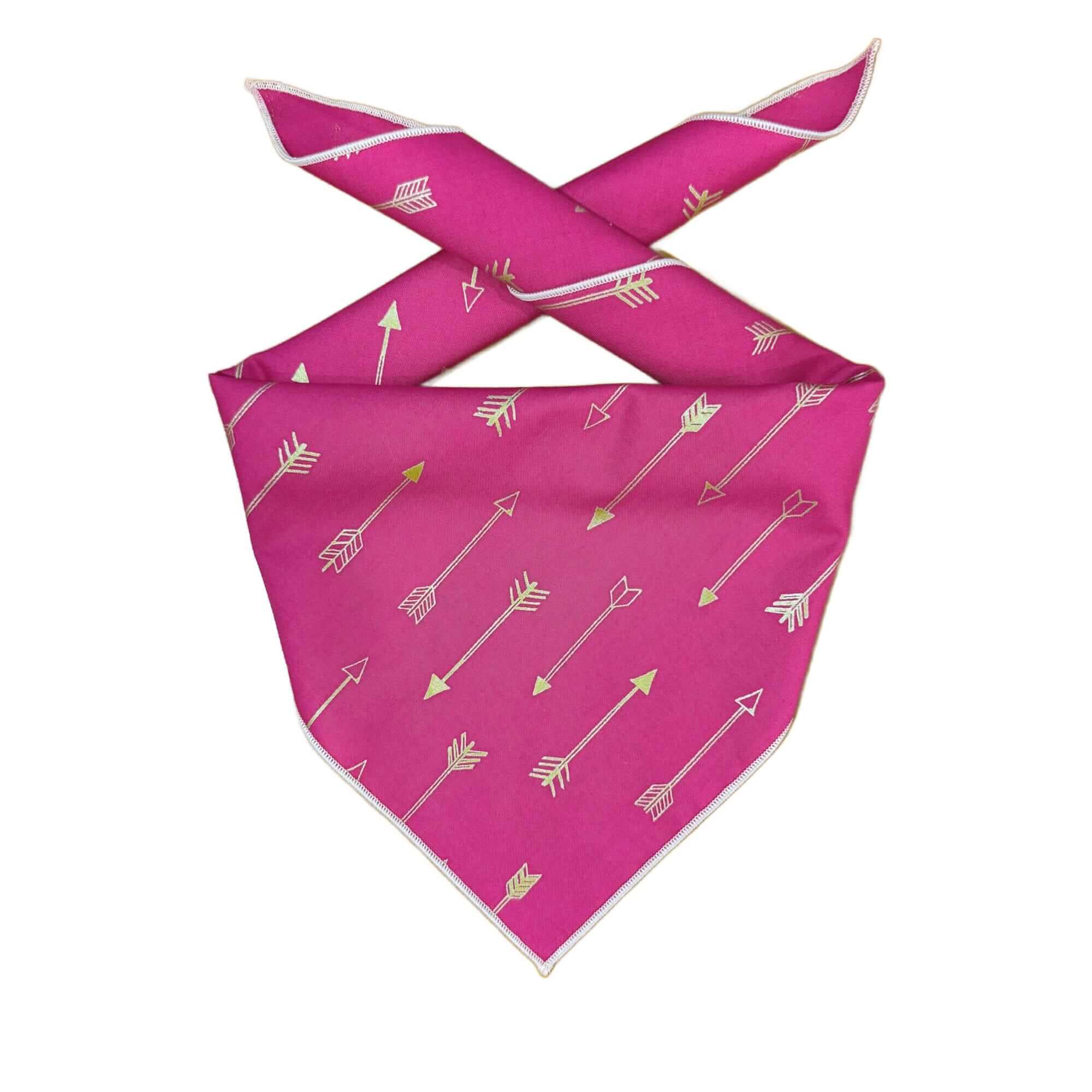 Valentine Bandana | Valentines Day Bandana | Valentine Arrows | Dog Bandana - Southlake Paws