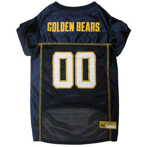 California Golden Bears College Dog Jersey - Official College Sports Pet Fan Apparel