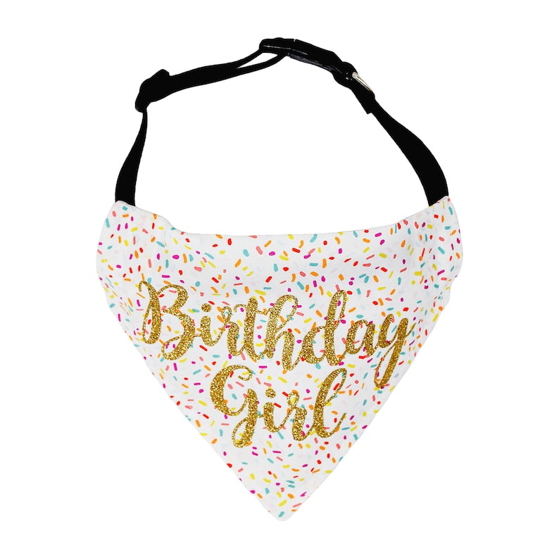 Party Bandana | Birthday Bandana | Barkday Bandana |  Birthday Dog Bandana | Happy Birthday Bandana | Birthday Girl Bandana - Southlake Paws