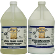 Natural De-shed Shampoo and Conditioner Gallon Bundle by Envirogroom