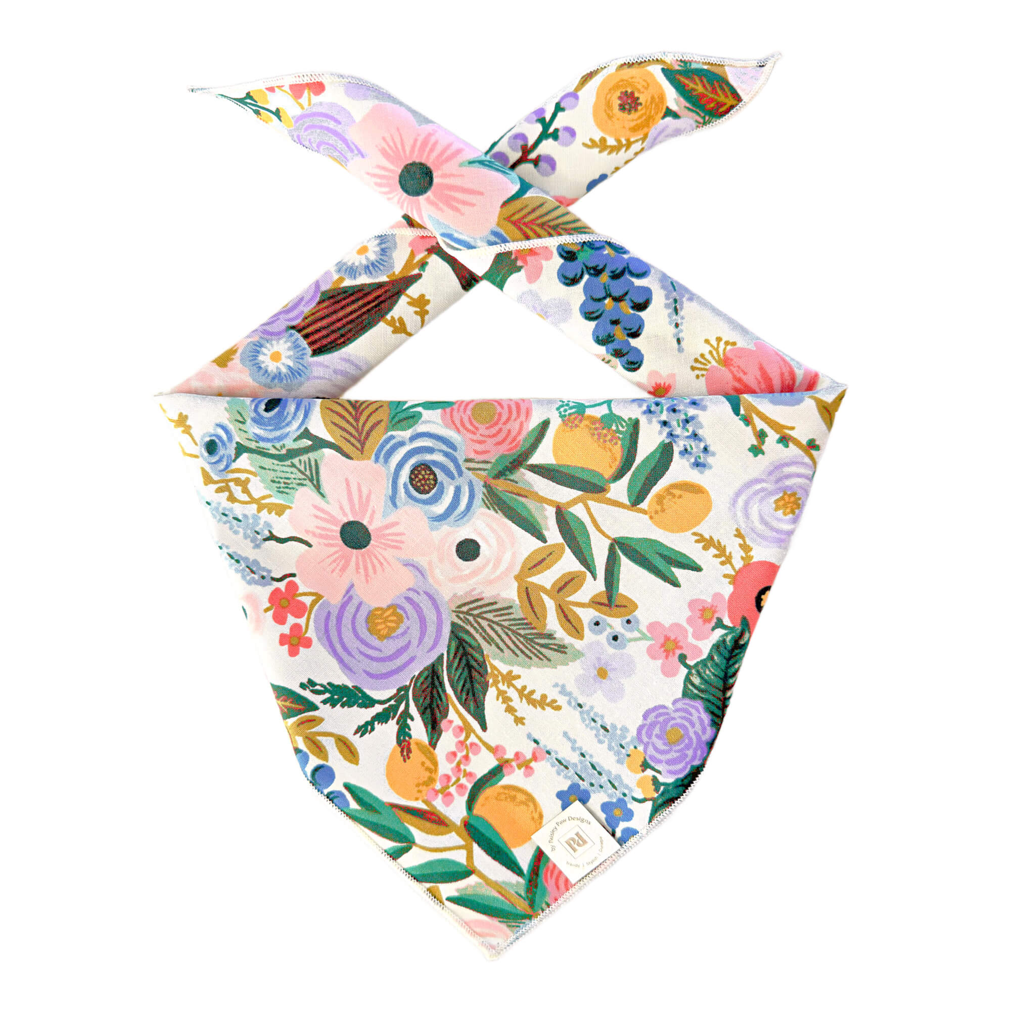 Spring Bandana, Floral Bandana, Flower Bandana, Summer Bandana | Dog Bandana - Southlake Paws