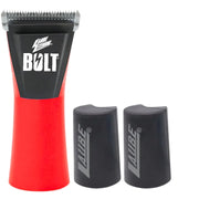 BOLT Cordless 2 Speed Clipper Red with Two Batteries by Laube
