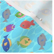 Summer Bandana | Nautical Bandana | Fish Bandana | Beach | Lake