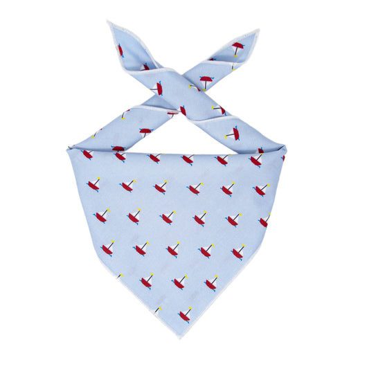 Nautical Bandana | Sailboat Bandana | Summer Bandana | Beach Bandana | Boating Bandana | Lake Dog Bandana - Southlake Paws