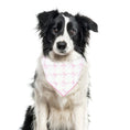 Load image into Gallery viewer, Spring, Spring Dog Bandana, Floral Bandana, Flower Bandana, Summer Bandana | Pink Bows | Mothers Day
