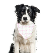 Spring, Spring Dog Bandana, Floral Bandana, Flower Bandana, Summer Bandana | Pink Bows | Mothers Day