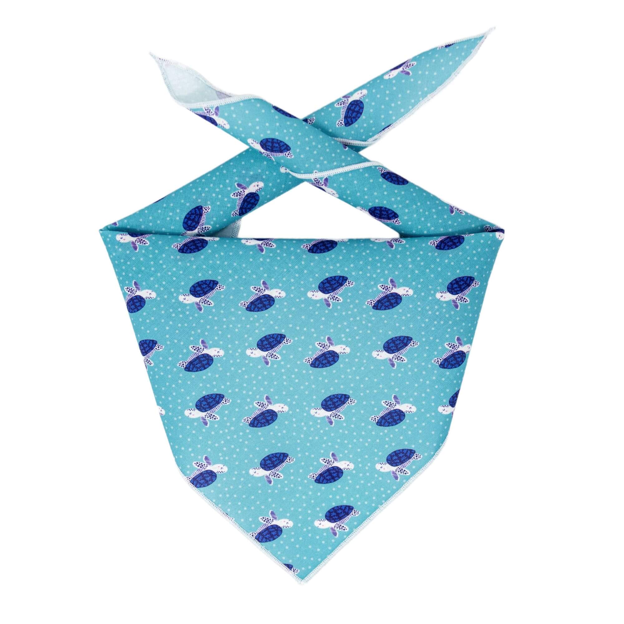Nautical Bandana | Beach Bandana | Summer Bandana |  Lake | Dog Bandana | Sea Turtle - Southlake Paws