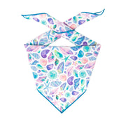 Summer Bandana | Nautical Bandana | Seashell Bandana | Beach Bandana | Dog Bandana