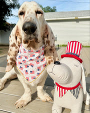 Patriotic | Memorial Day Bandana | USA | Dog Bandana | 4th of July