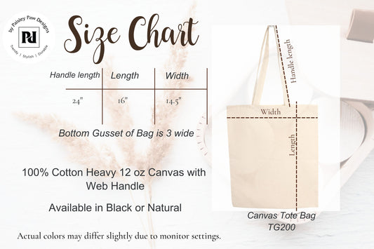 Tote Bag | Canvas Tote | 12 oz Canvas | Cat Tote | Cat Lover Gift | Peeking Cat