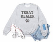 Treat Dealer G180 with Charcoal Grey Vinyl, Customers Logo on sleeve