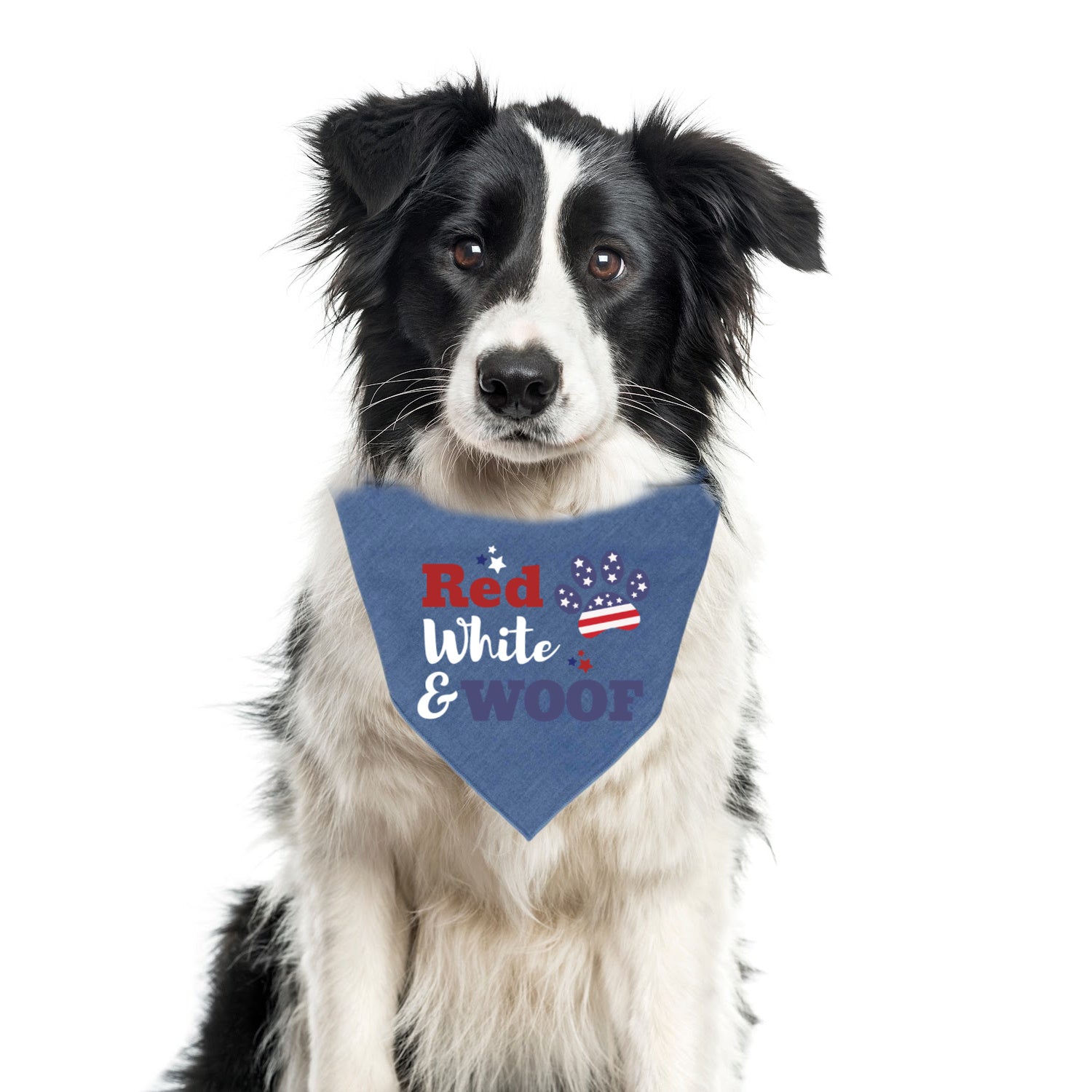 Patriotic Dog Bandana | 4th of July | Memorial Day | USA | - Southlake Paws