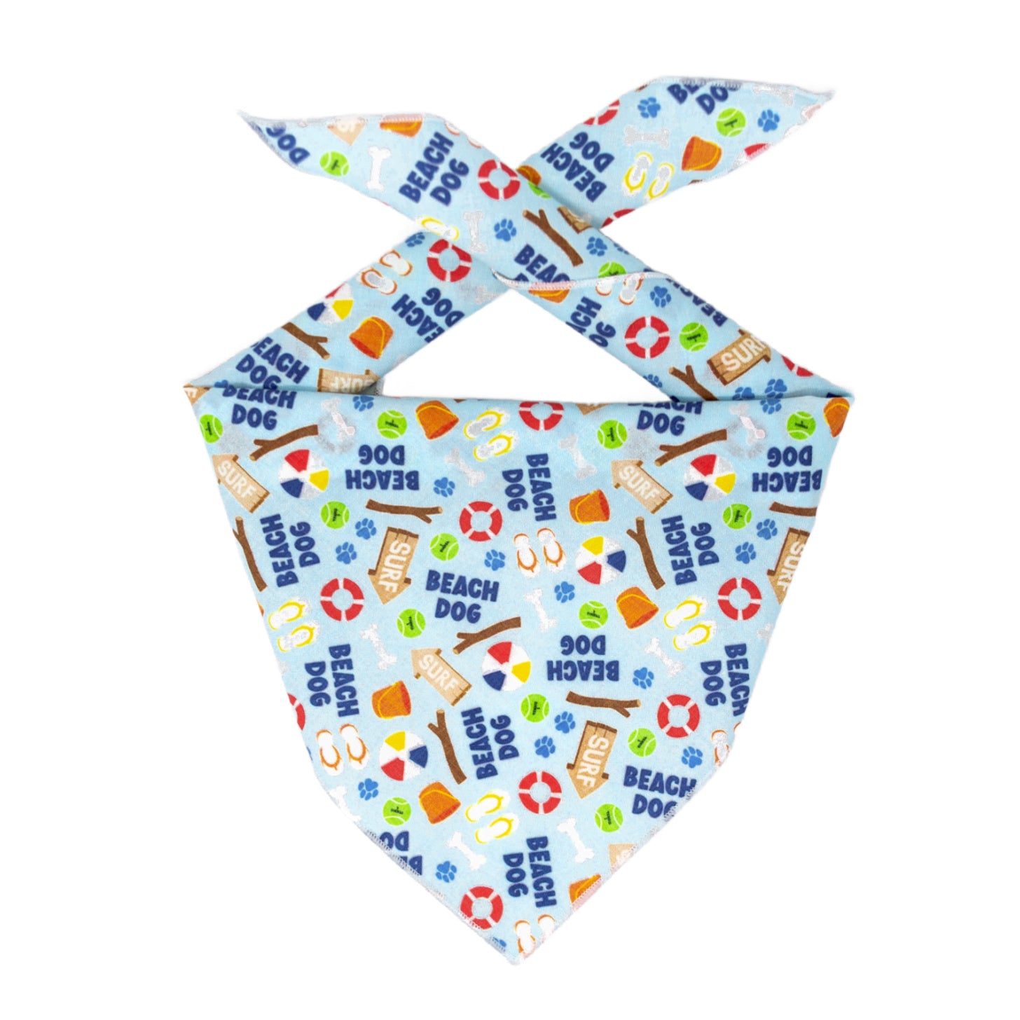 Summer Bandana | Nautical Bandana | Camping | Beach | BEACH DOG | Dog Bandana - Southlake Paws