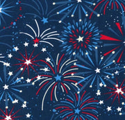 4th of July | Memorial Day Bandana | USA |  Patriotic dog bandana | Fireworks