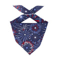 Load image into Gallery viewer, 4th of July | Memorial Day Bandana | USA |  Patriotic dog bandana | Fireworks - Southlake Paws

