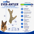 Load image into Gallery viewer, Ever Antler Nylon Chew Bone | Elk Antler Shaped Dog Toy for Aggressive Chewers | SodaPup
