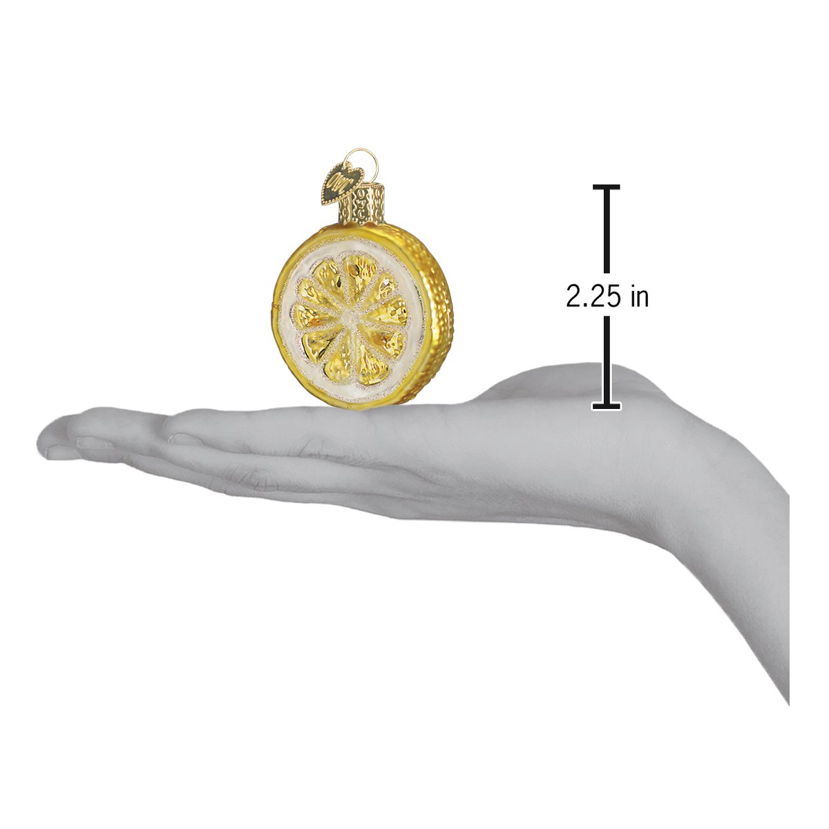 Lemon Slice Ornament - Southlake Paws