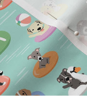 Summer Bandana Collar Style | Beach, Lake | Nautical Bandana | Dog | DOGS ON FLOATIES