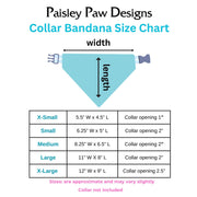 Summer Bandana Collar Style | Beach, Lake | Nautical Bandana | Dog | DOGS ON FLOATIES