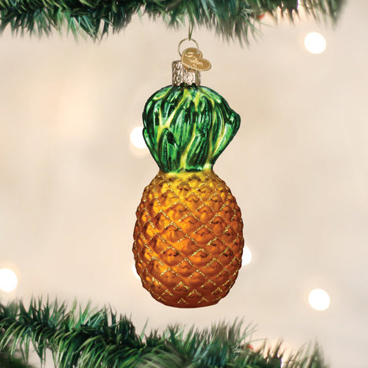 Pineapple Ornament - Southlake Paws