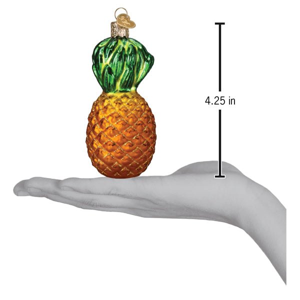 Pineapple Ornament - Southlake Paws