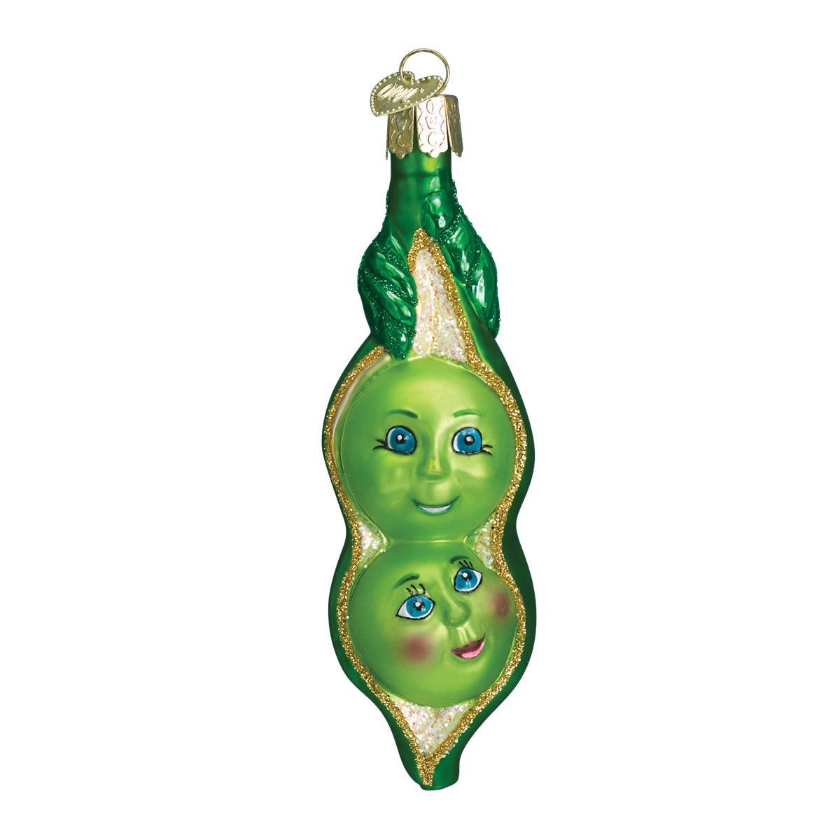 Two Peas In A Pod Ornament - Southlake Paws