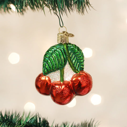 Cherries Ornament - Southlake Paws