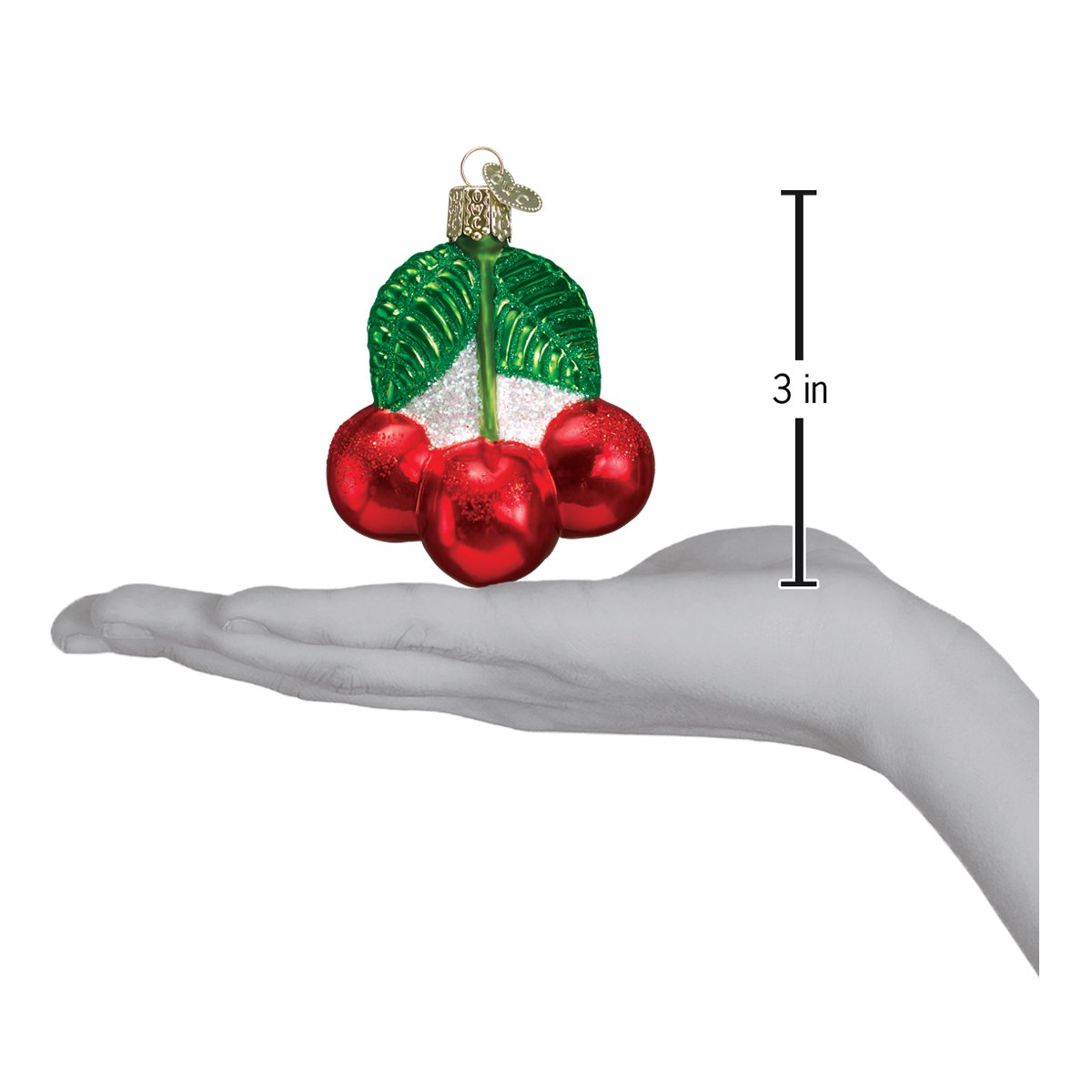 Cherries Ornament - Southlake Paws