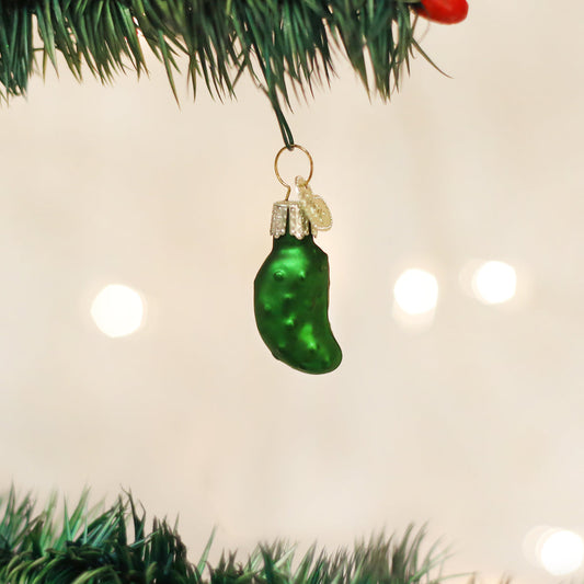 Miniature Gurken Ornament - Southlake Paws