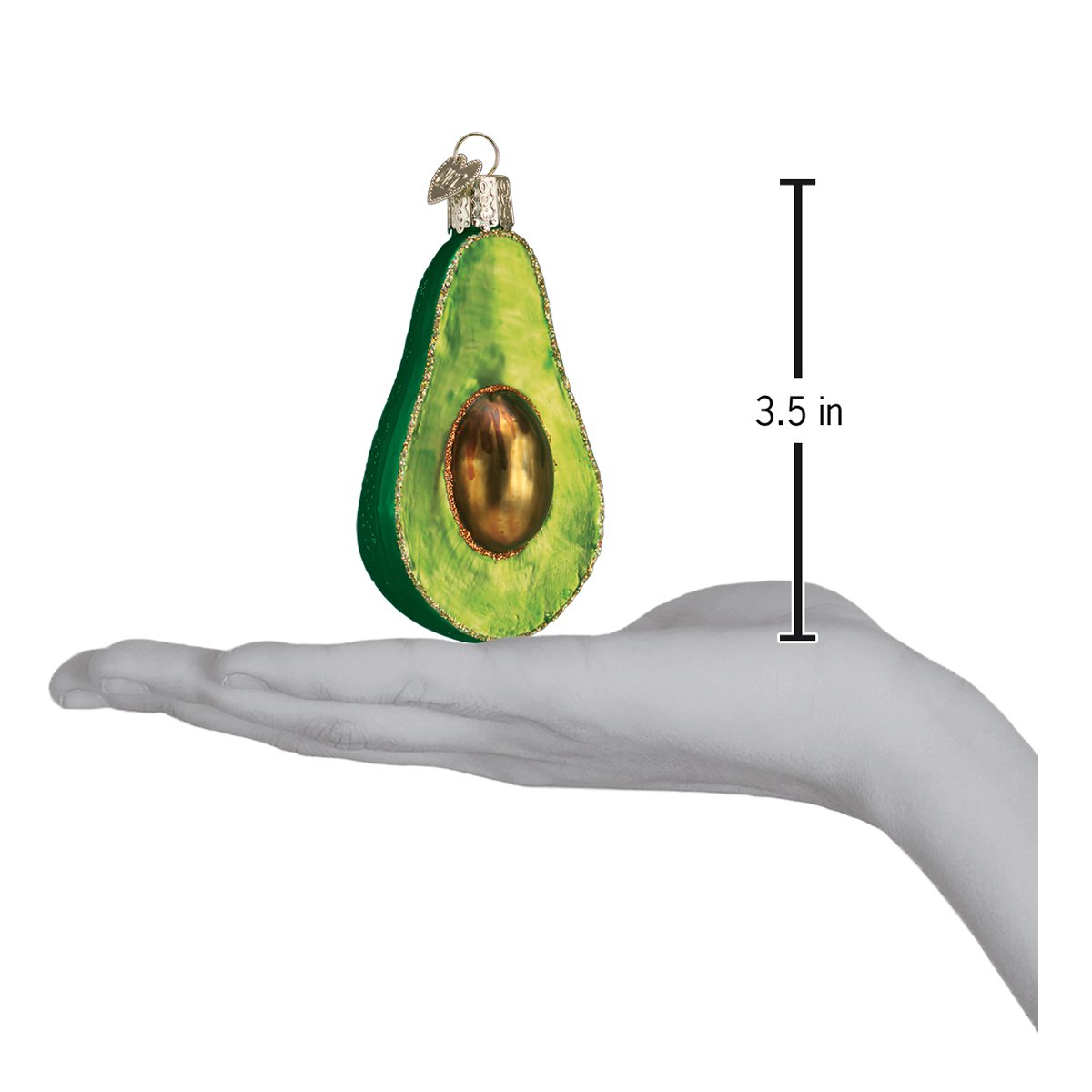 Avocado Ornament - Southlake Paws