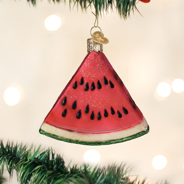 Watermelon Wedge Ornament - Southlake Paws
