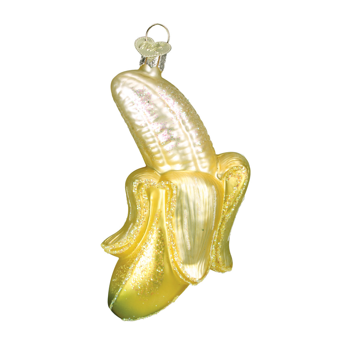 Peeled Banana Ornament - Southlake Paws