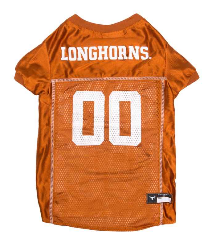 Texas Longhorns College Dog Jersey - Official College Sports Pet Fan Apparel