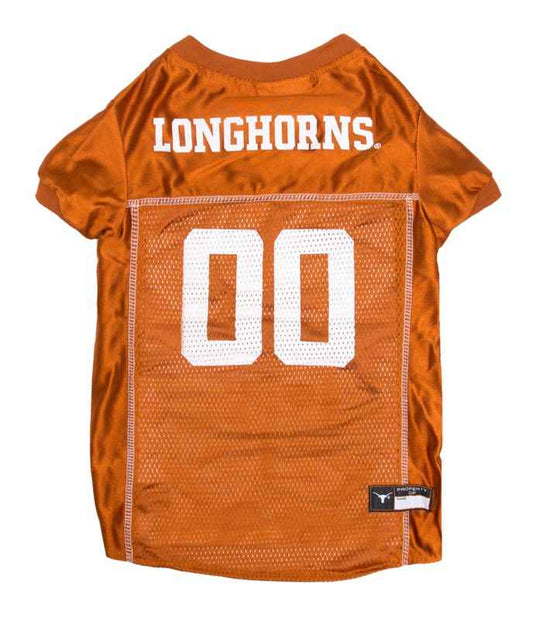Texas Longhorns - Lg College Dog Jersey - Official College Sports Pet Fan Apparel