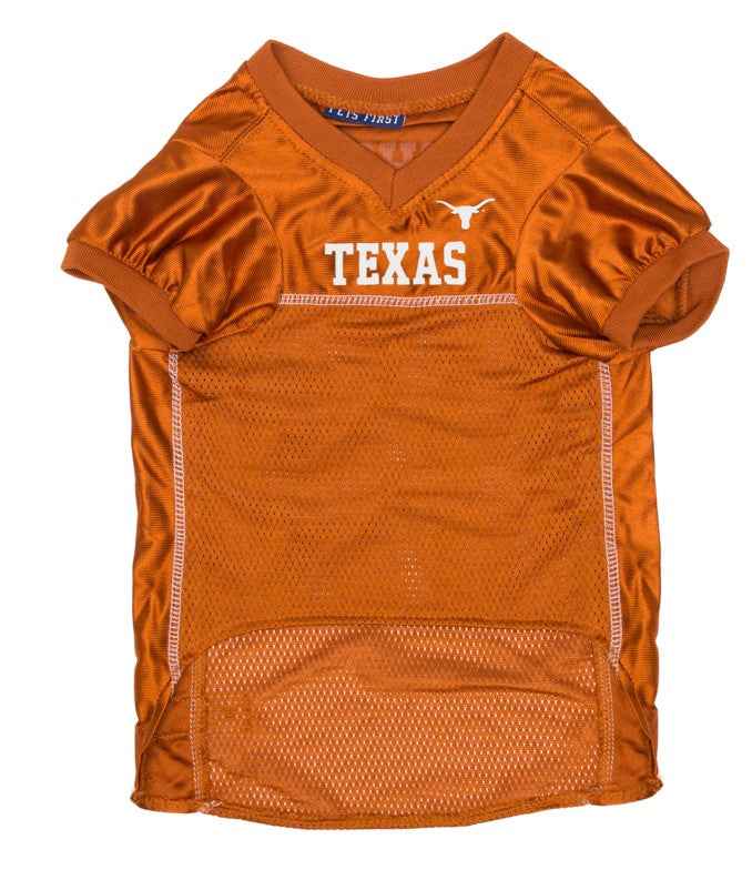 Texas Longhorns College Dog Jersey - Official College Sports Pet Fan Apparel