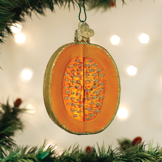 Cantaloupe Ornament - Southlake Paws