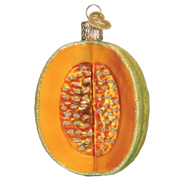 Cantaloupe Ornament - Southlake Paws