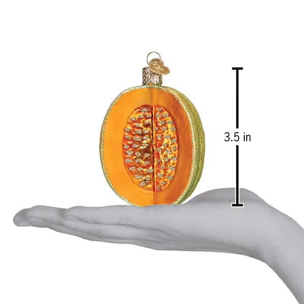 Cantaloupe Ornament - Southlake Paws