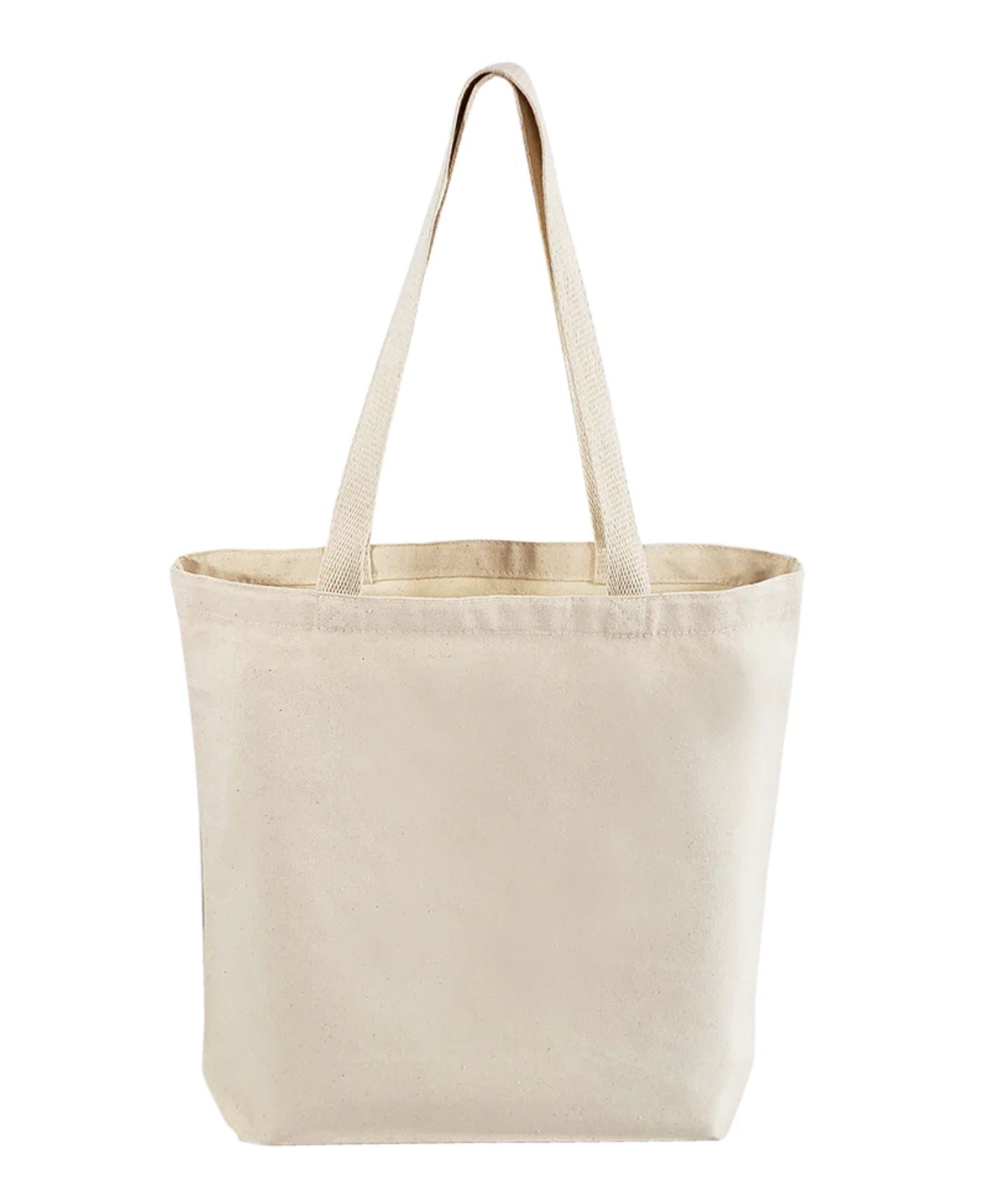 Tote Bag | Canvas Tote | WOVEN WEB HANDLES 12 oz Canvas |  Halloween No Tricks - Southlake Paws