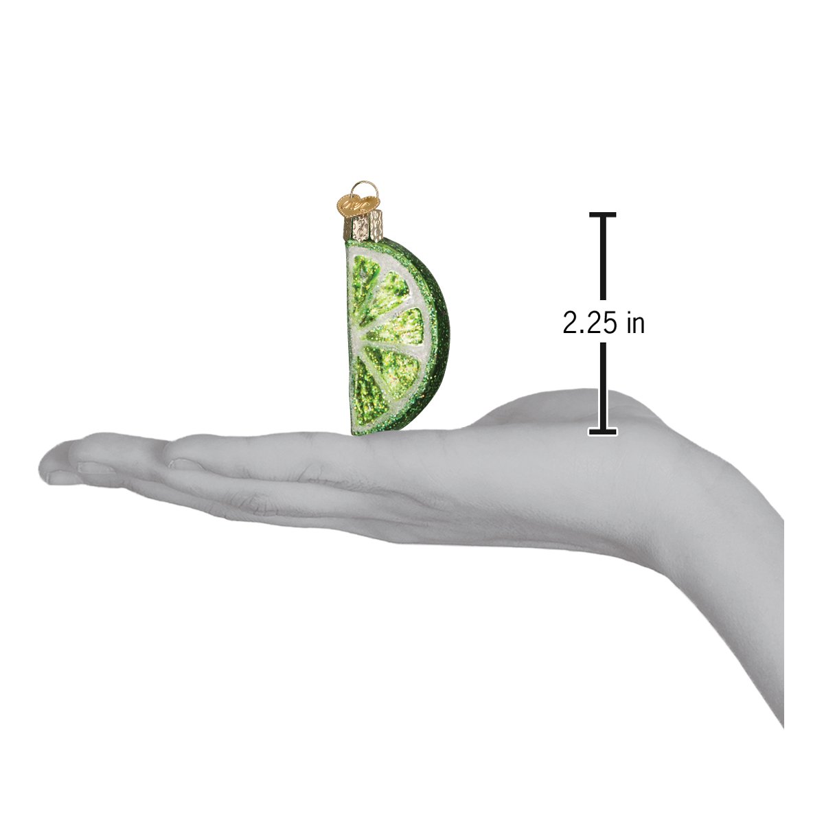 Lime Slice Ornament - Southlake Paws